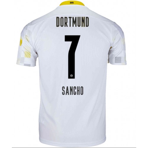 Borussia Dortmund Dres Jadon Sancho 7 Treći 2020/21 Kratkih Rukava Borussia Dortmund Dres Jadon Sancho 7 Treći 2020/21 Kratkih Rukava